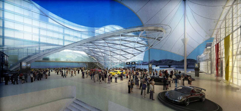 Thiết kế ấn tượng của sân bay quốc tế Denver tại Hoa Kỳ