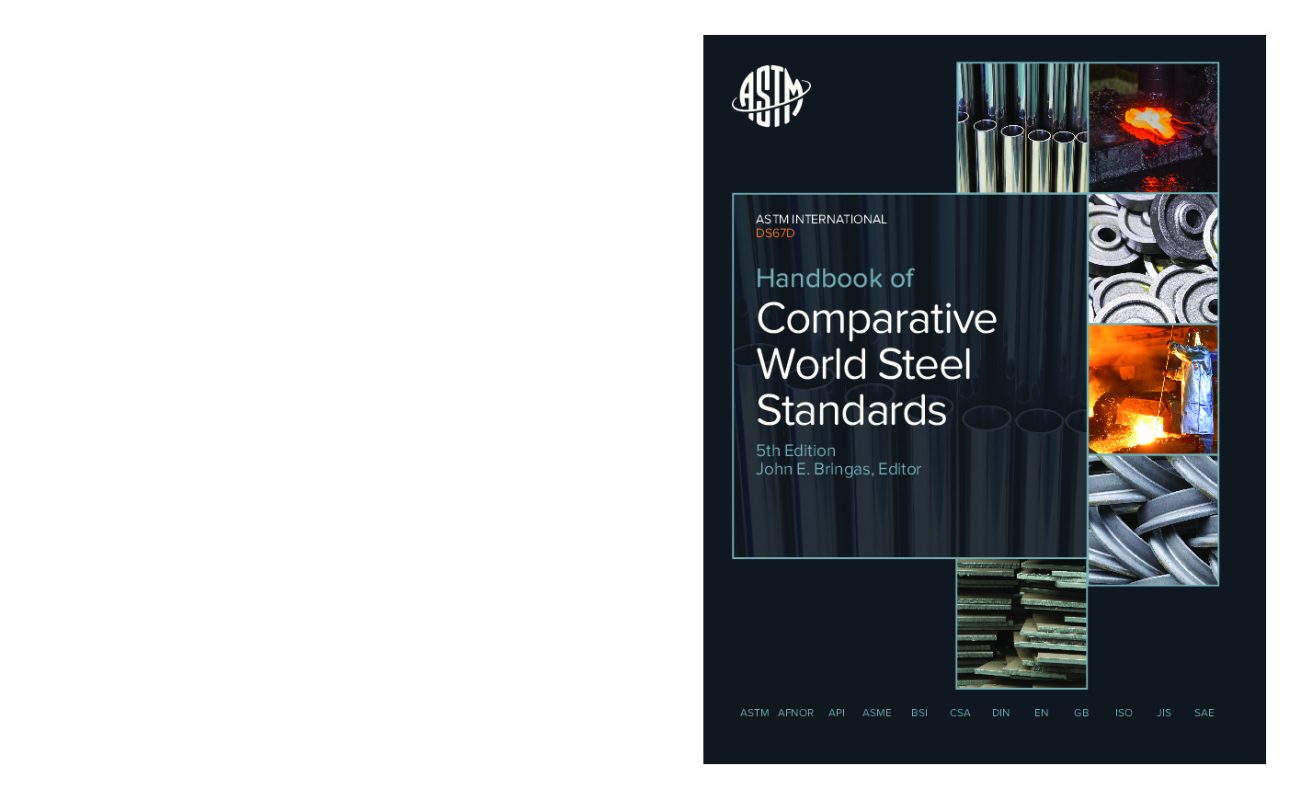 Handbook of Comparative Handbook World Steel Standards